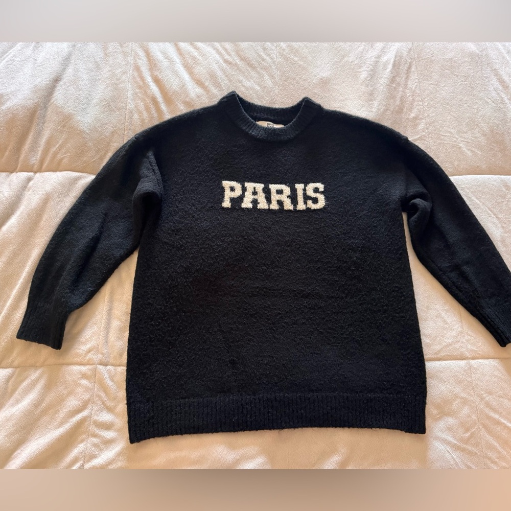 TRES MIGNON STEVE MADDEN PARIS SWEATER SIZE MEDIUM ORIG 78